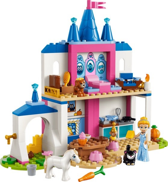 Lego Slott med Askepott og dyrevennene 43283