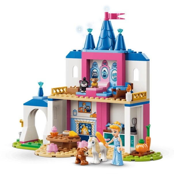 Lego Slott med Askepott og dyrevennene 43283