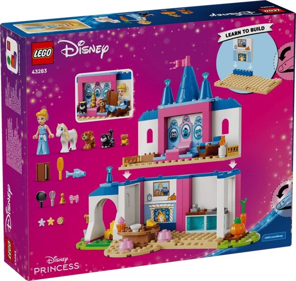 Lego Slott med Askepott og dyrevennene 43283