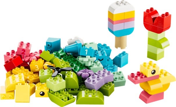 Duplo Kreativitetsboks med fargerike klosser 10479