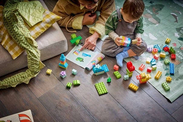 Duplo Kreativitetsboks med fargerike klosser 10479