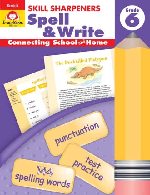 Skill Sharpeners: Spell & Write Grade 6+