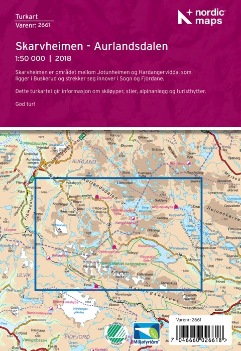 Skarvheimen 1:50 000
