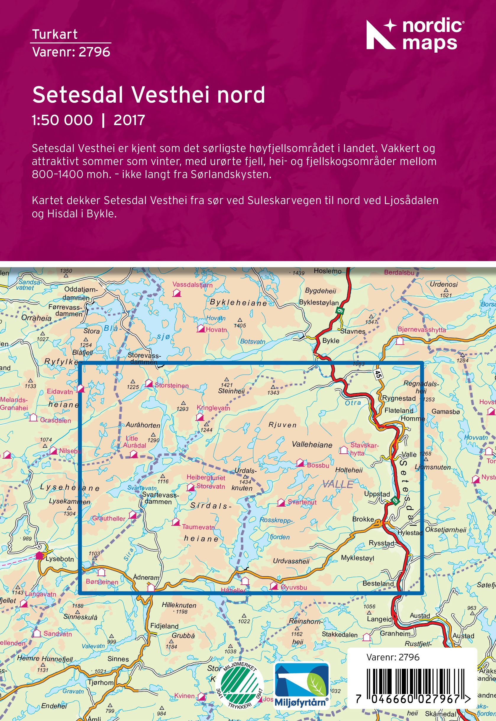 Setesdal Vesthei Nord