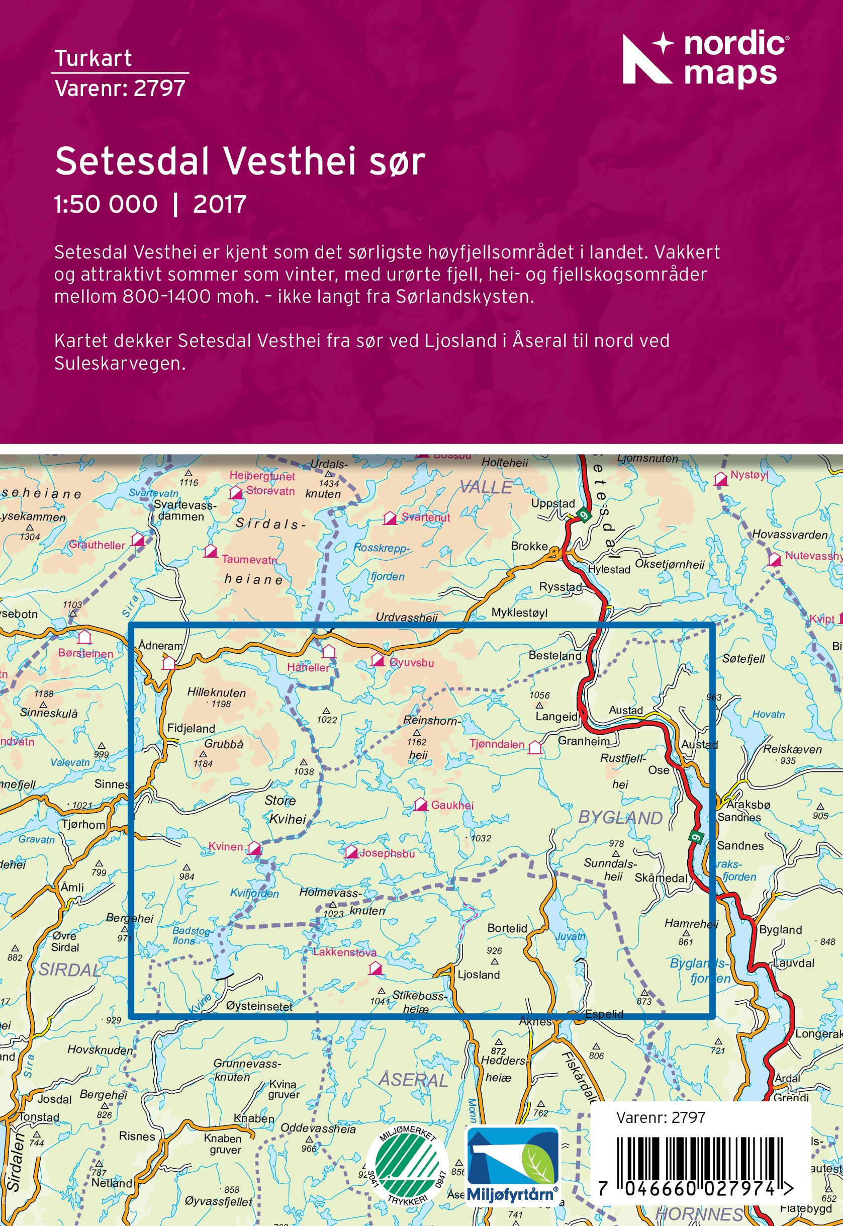 Setesdal Vesthei Sør