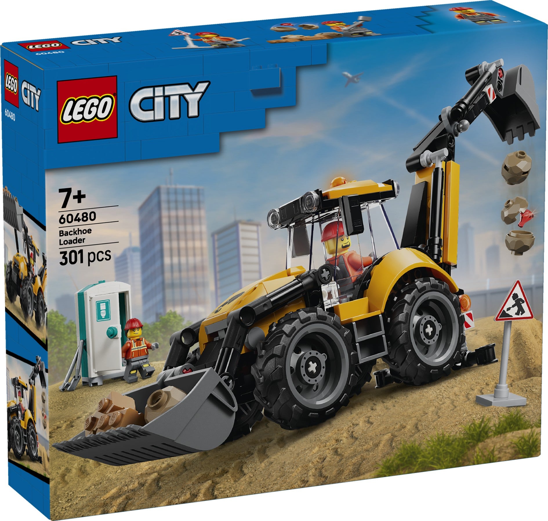 Lego Gul traktorgraver 60480