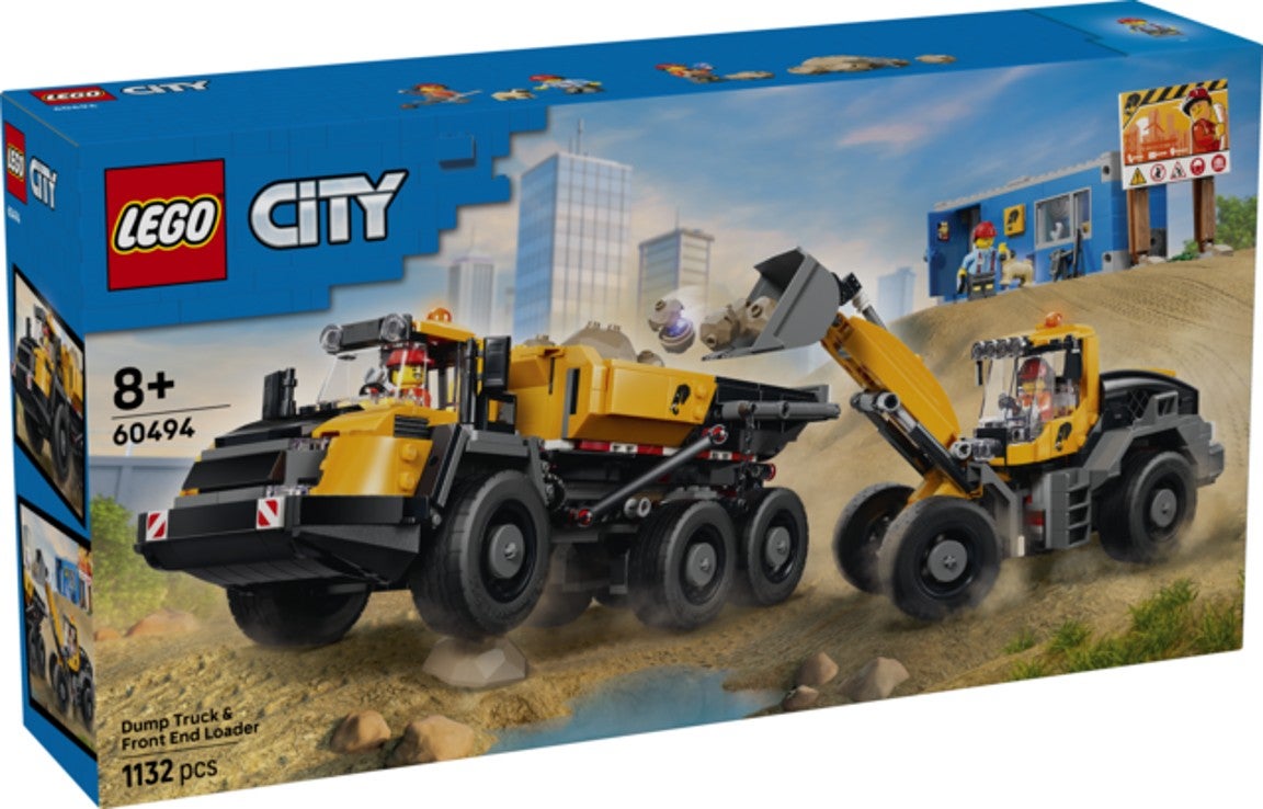 Lego Dumper og frontlaster 60494