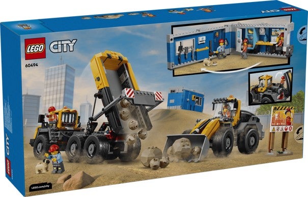 Lego Dumper og frontlaster 60494