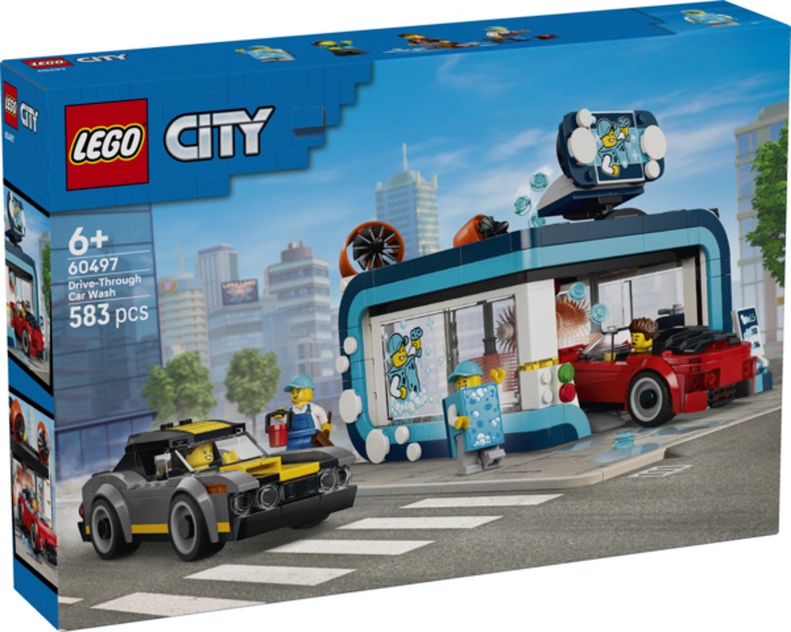 Lego Bilvask med biler 60497