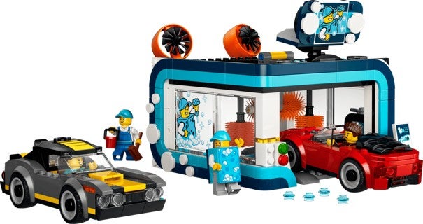 Lego Bilvask med biler 60497