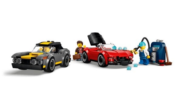 Lego Bilvask med biler 60497