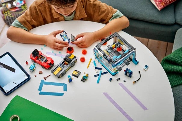 Lego Bilvask med biler 60497