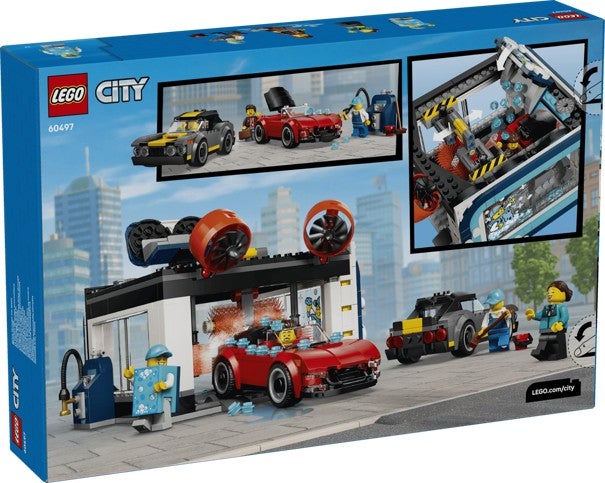 Lego Bilvask med biler 60497