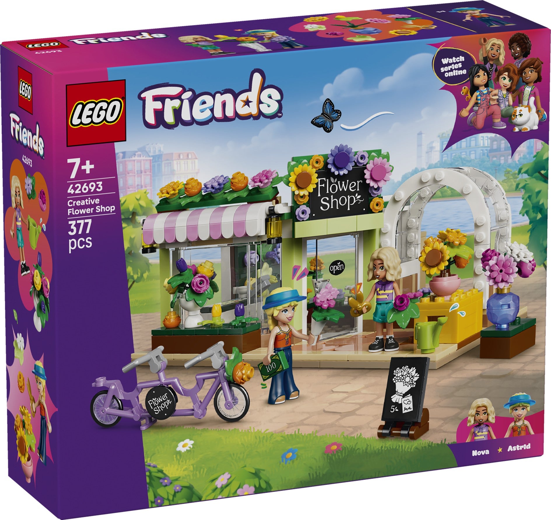 Lego Kreativ blomsterbutikk 42693