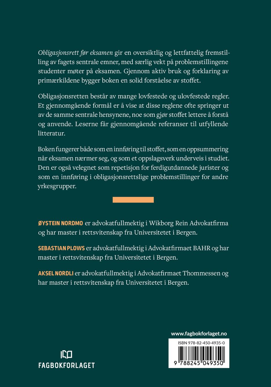Obligasjonsrett før eksamen