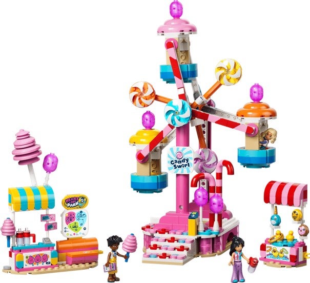 Lego Pariserhjul med godteri og cupcaker 42700