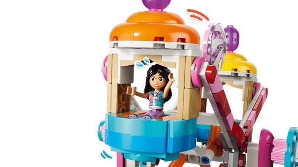 Lego Pariserhjul med godteri og cupcaker 42700