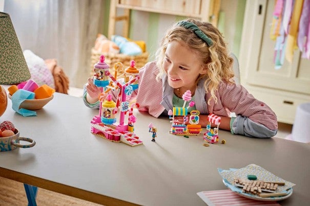 Lego Pariserhjul med godteri og cupcaker 42700