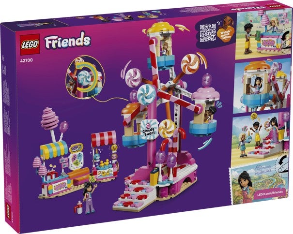 Lego Pariserhjul med godteri og cupcaker 42700