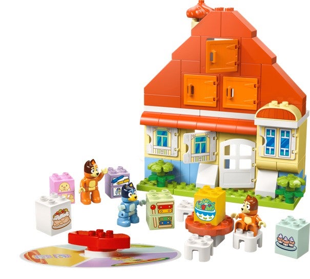 Lego Blueys hus med huskespill 10459