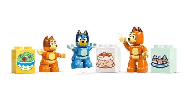 Lego Blueys hus med huskespill 10459