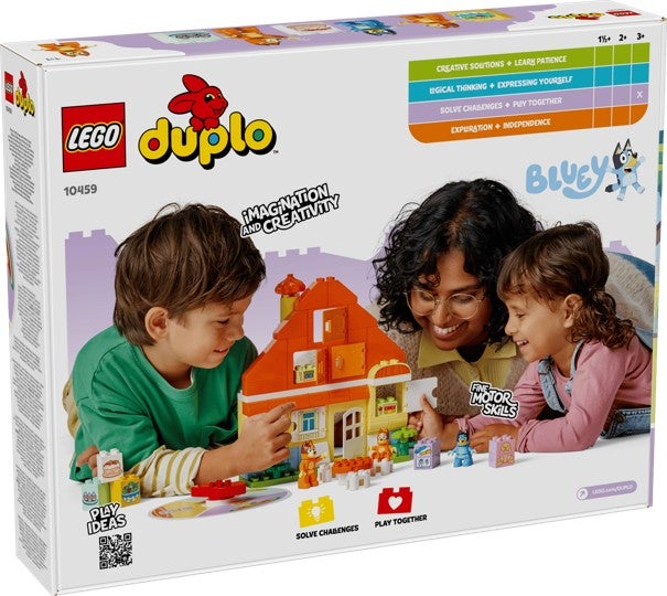 Lego Blueys hus med huskespill 10459