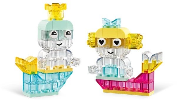 Lego Magisk boks med gjennomsiktige klosser 11040