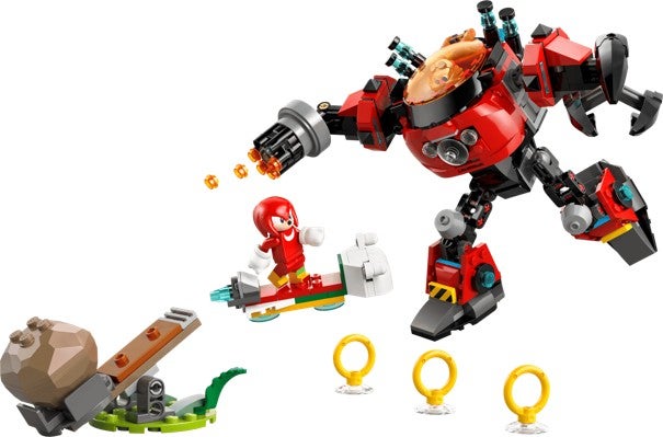 Lego Knuckles Dr. Eggmans Egg Crusher-robot 77005