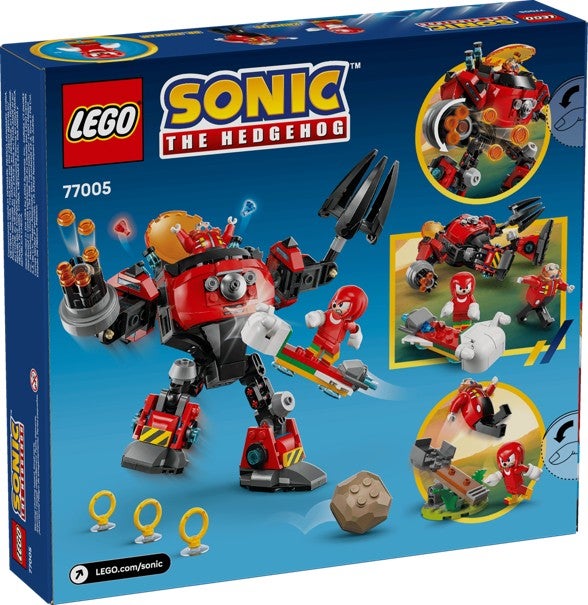 Lego Knuckles Dr. Eggmans Egg Crusher-robot 77005