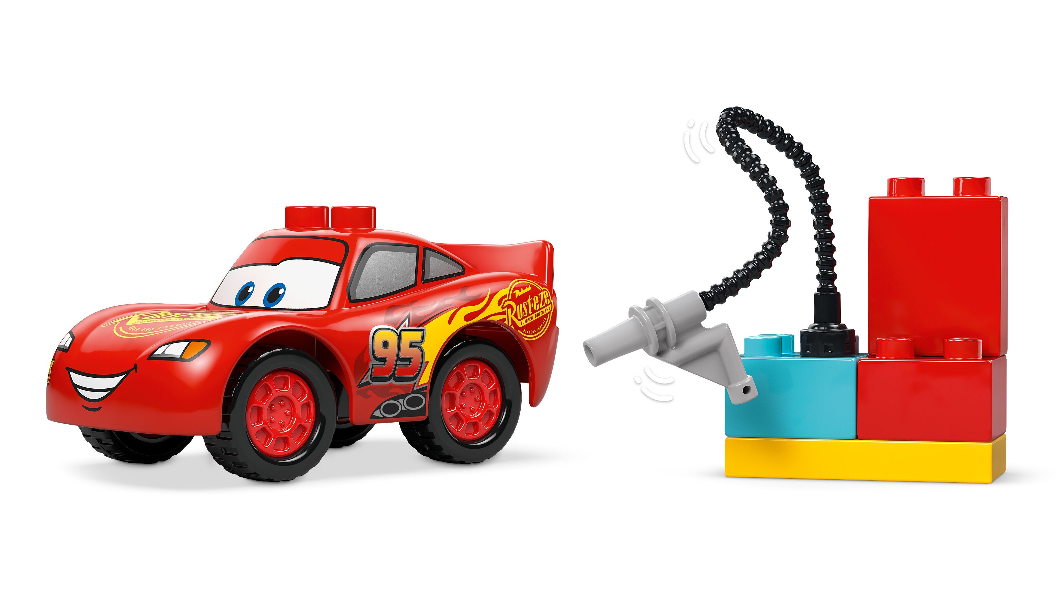 Lego McQueen besøker Docs verksted 10456