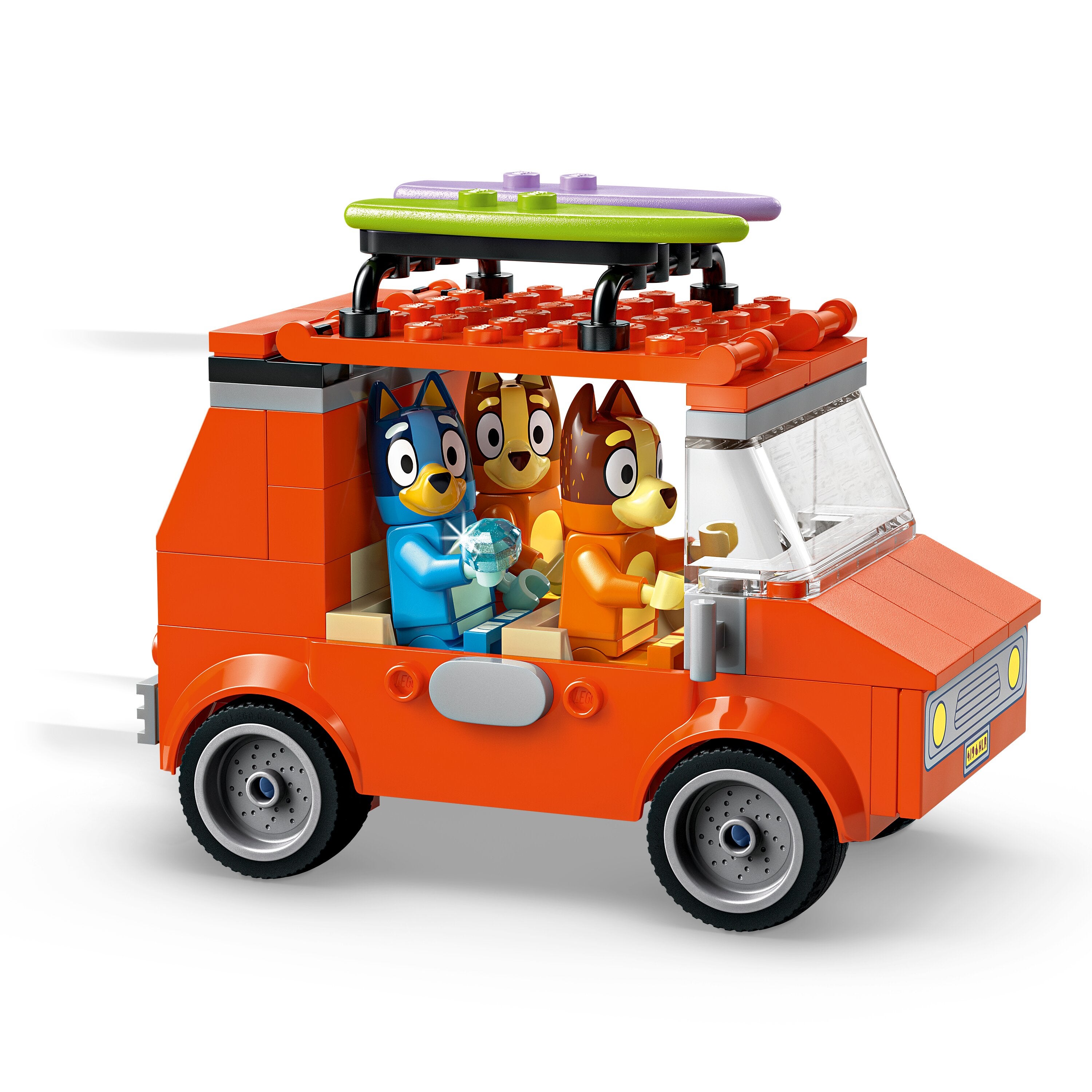 Lego Bluey og familiens biltur til stranden 11202