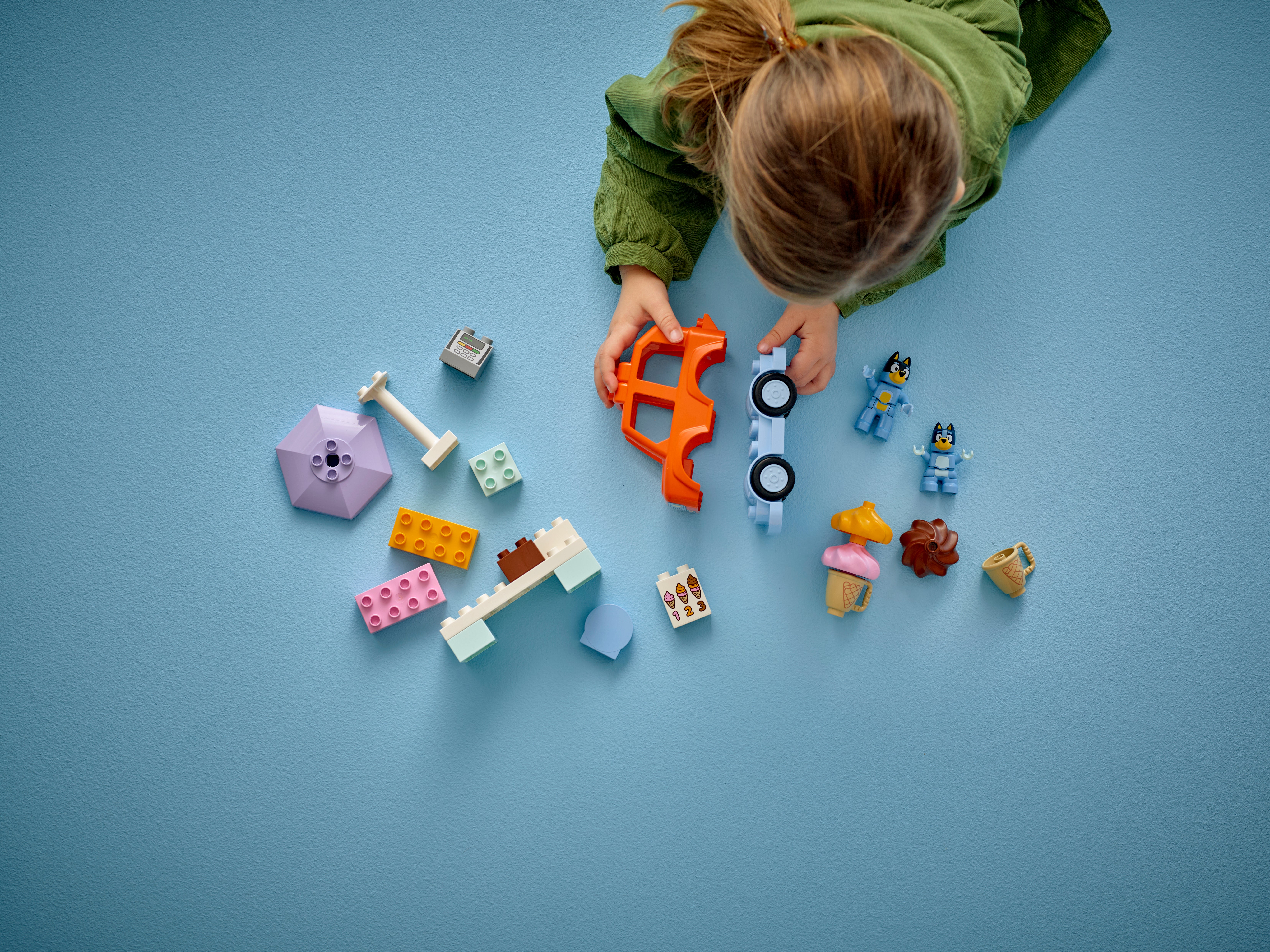 Lego På iskremtur med Bluey 10458