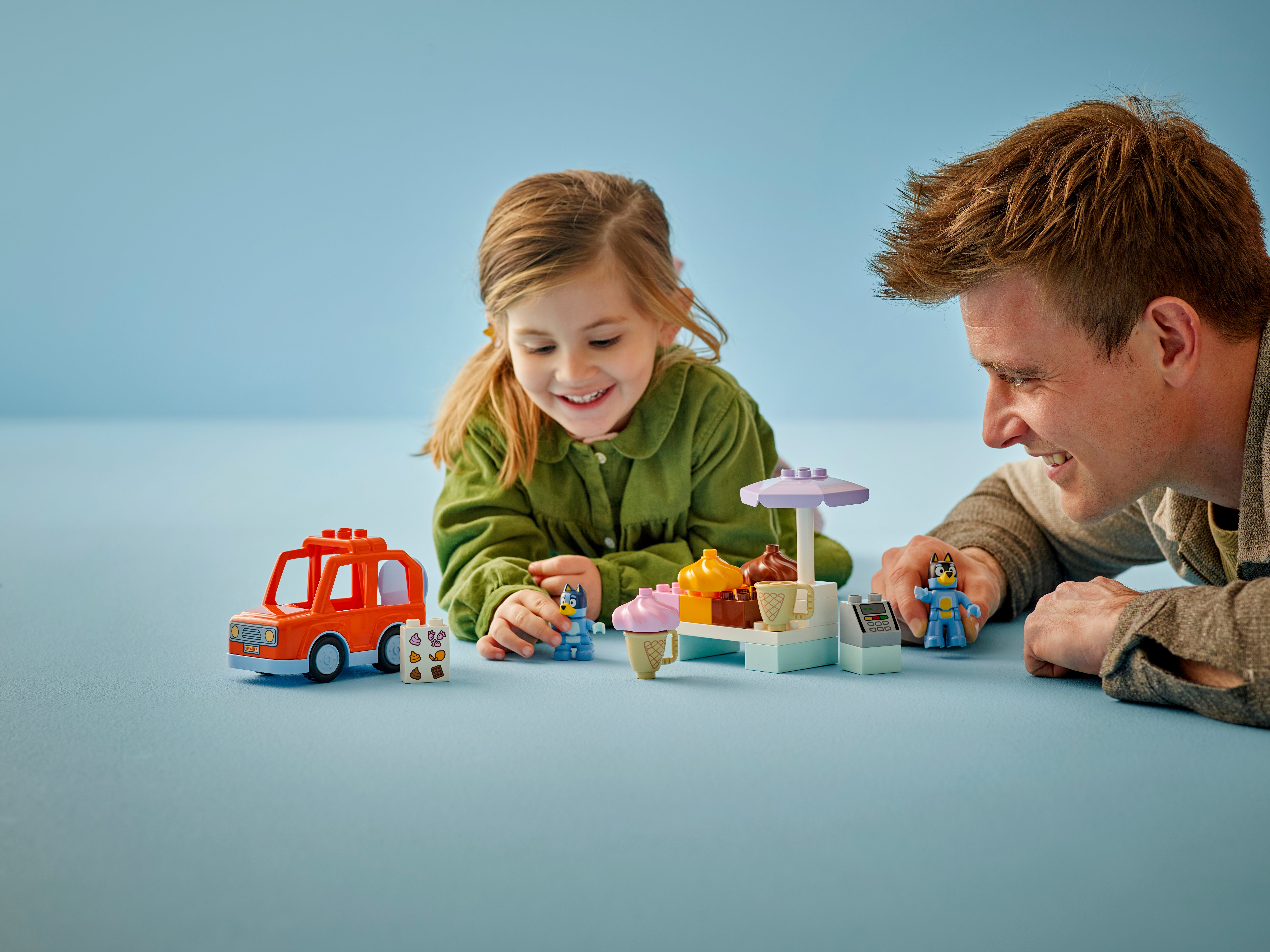 Lego På iskremtur med Bluey 10458