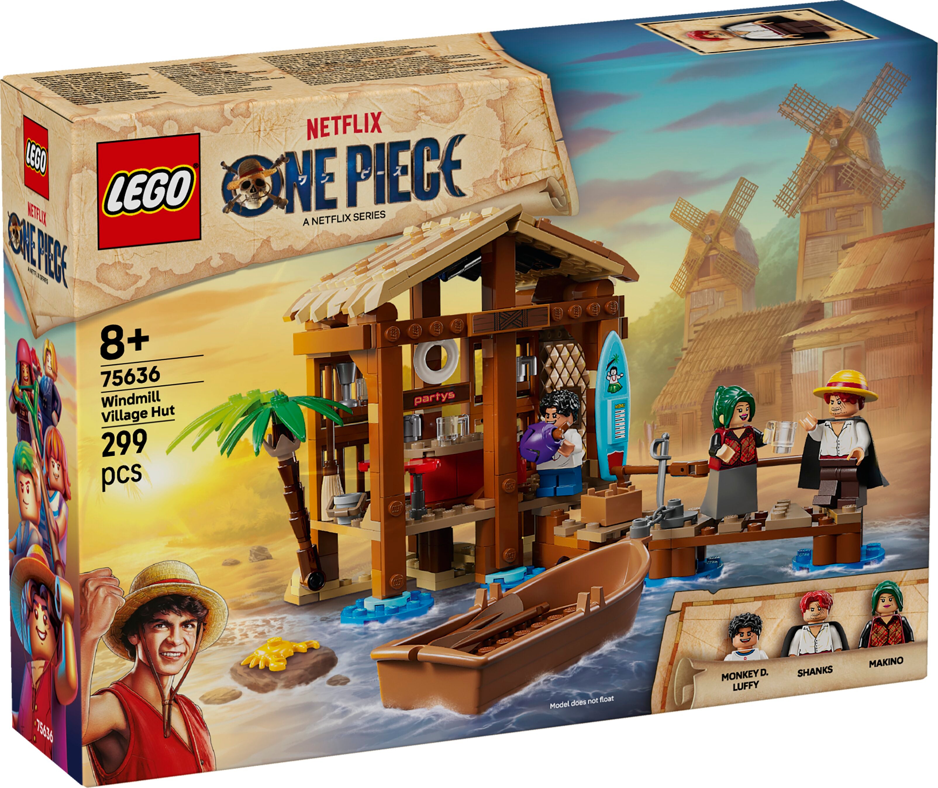 Lego Hytte i Vindmøllebyen 75636