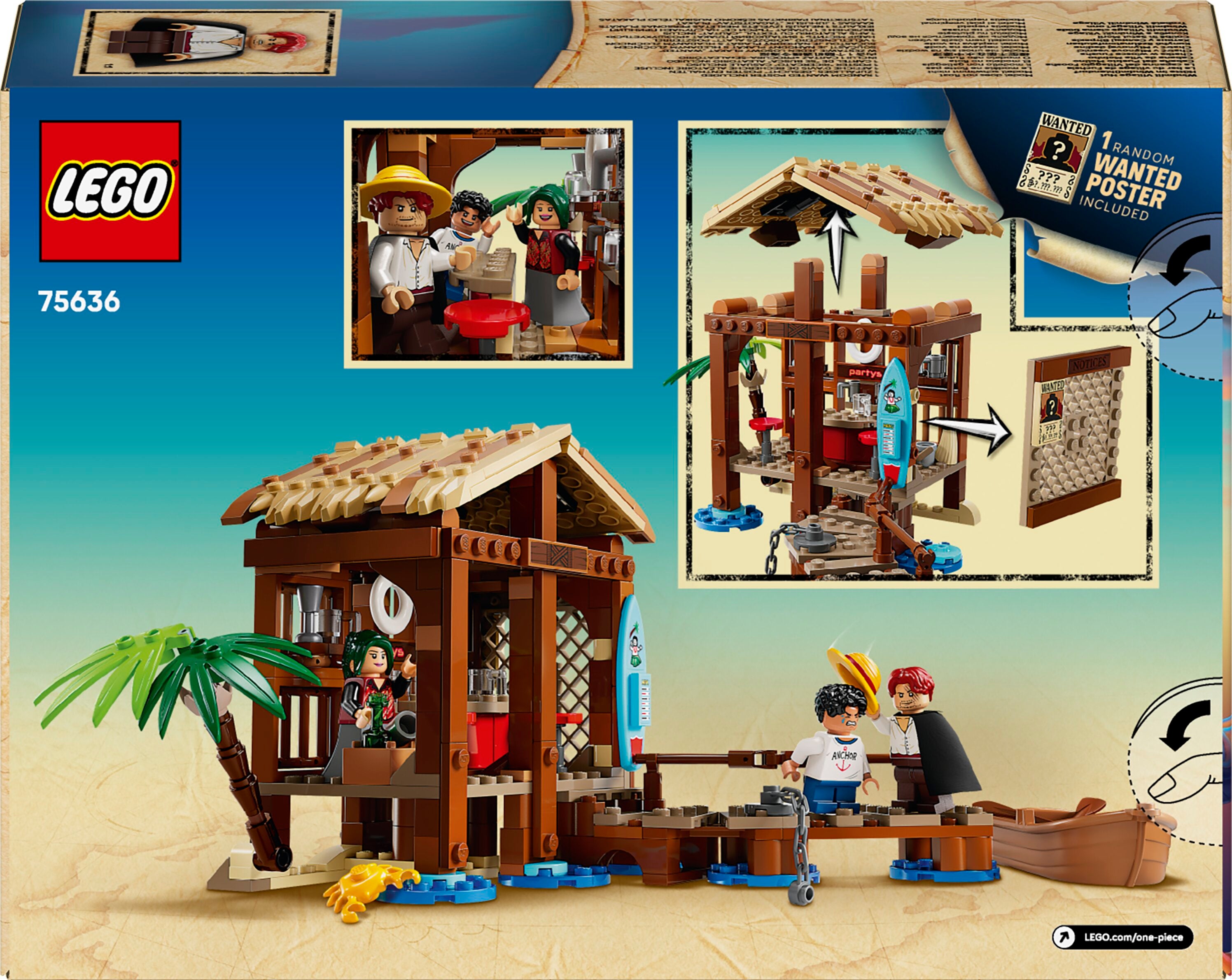 Lego Hytte i Vindmøllebyen 75636