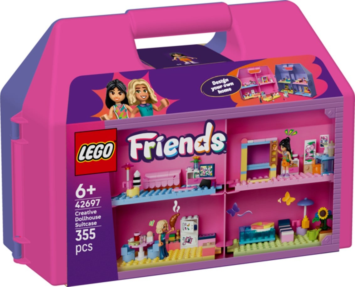 Lego Kreativ koffert med dukkehus 42697