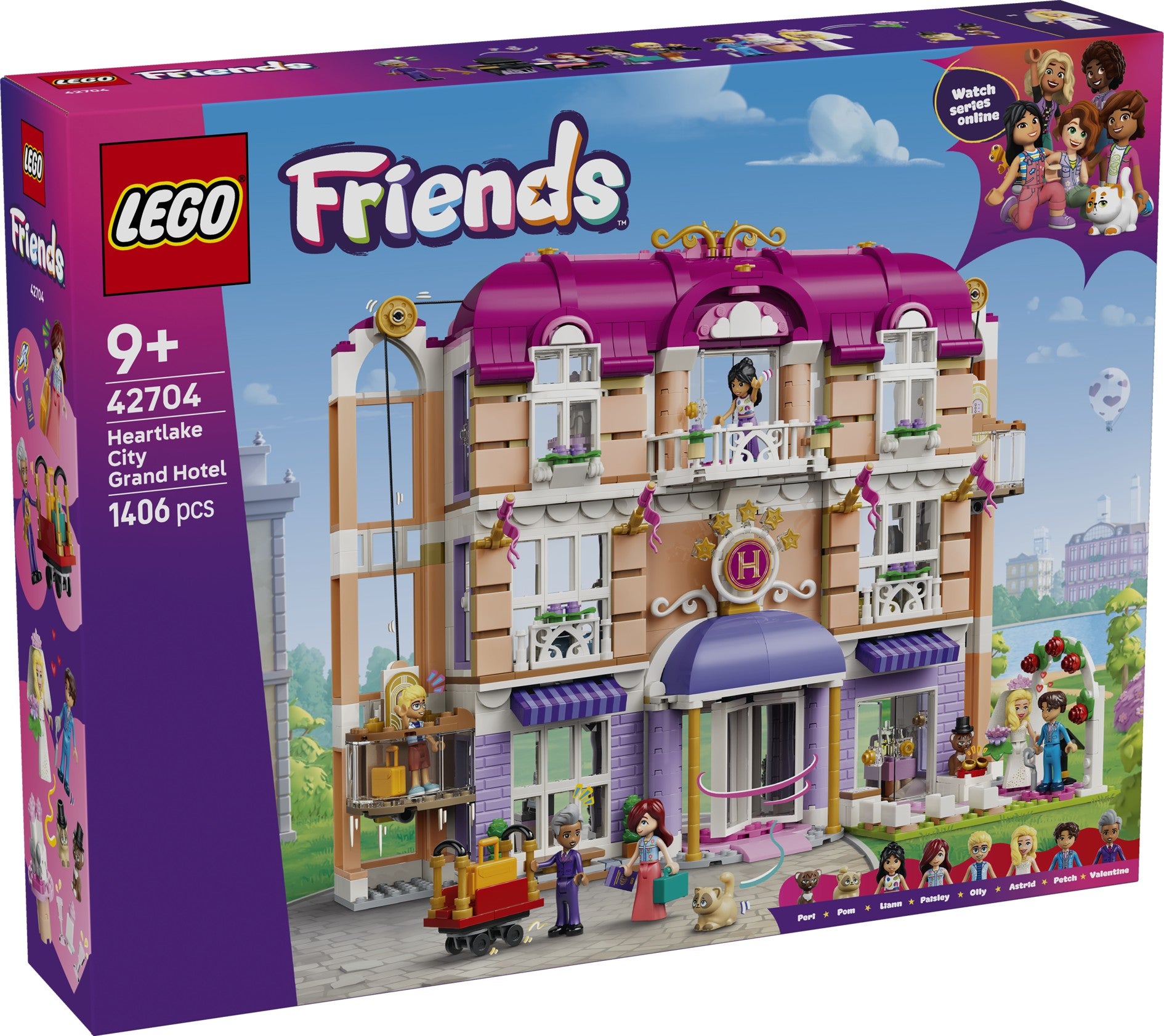 Lego Heartlake Citys Grand Hotell 42704