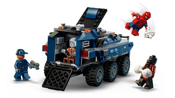 Lego Spider-Man og fangetransporten 76349