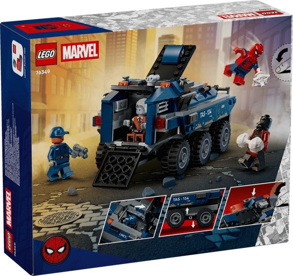 Lego Spider-Man og fangetransporten 76349