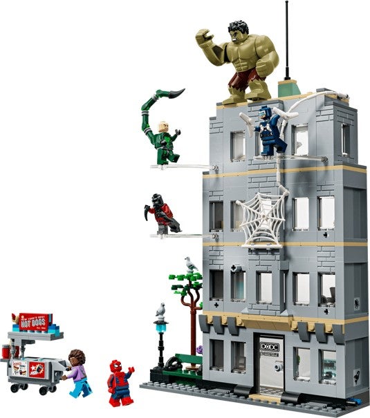 Lego Episk oppgjør mellom Spider-Man og Hulk 76350