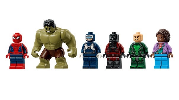 Lego Episk oppgjør mellom Spider-Man og Hulk 76350