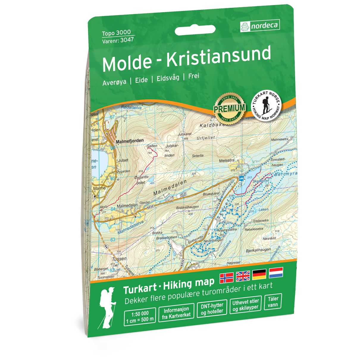 Molde-Kristiansund 1:50 000