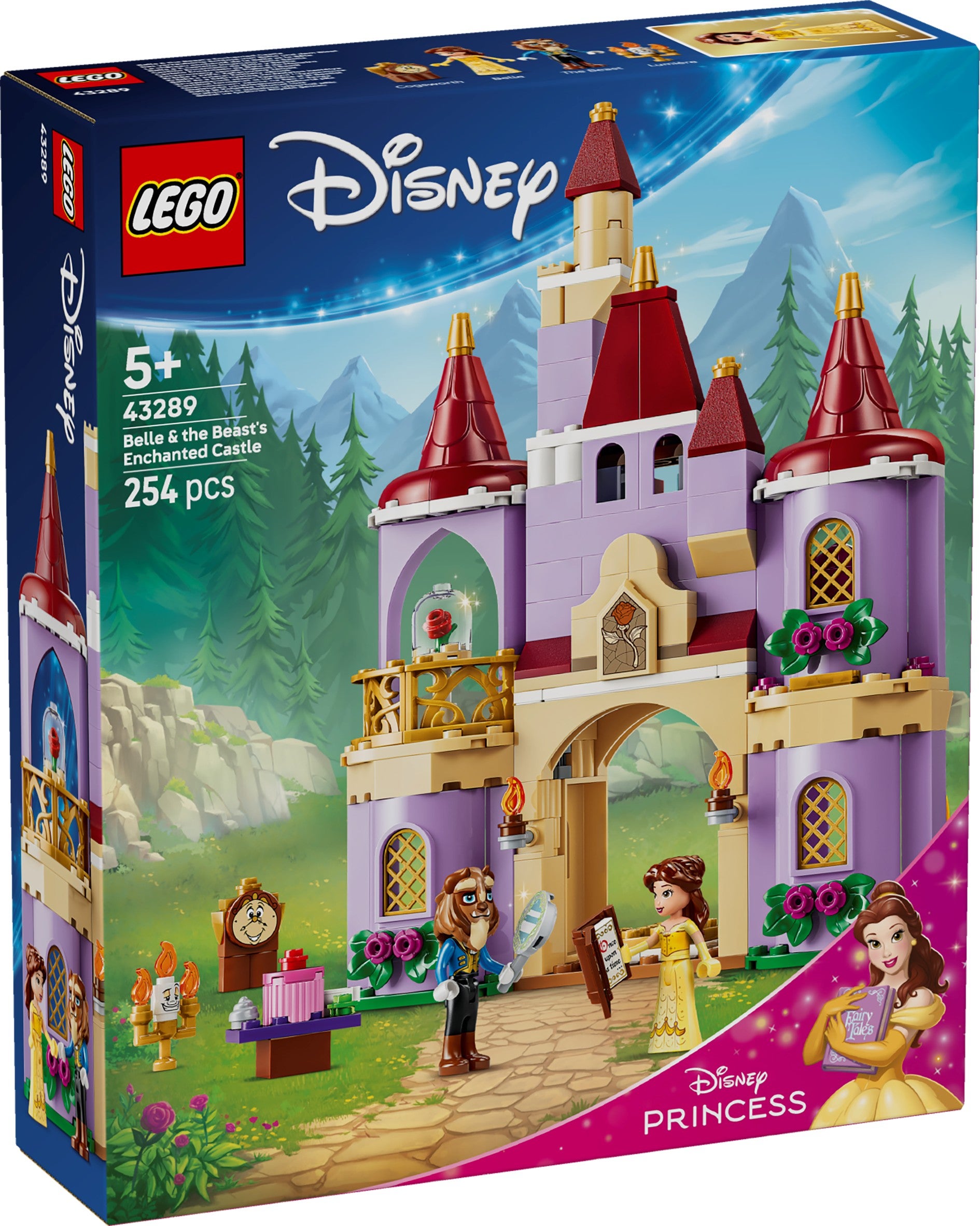 Lego Belle og Udyrets forheksede slott 43289