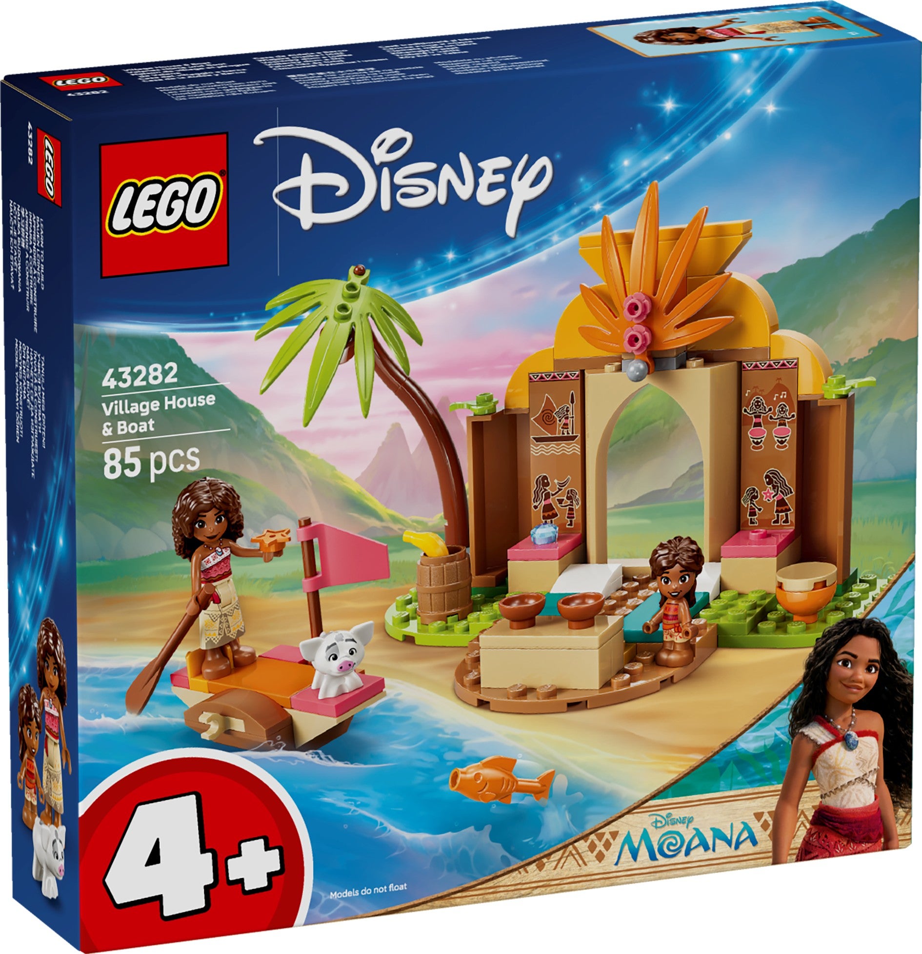 Lego Landsbyhus og båt 43282