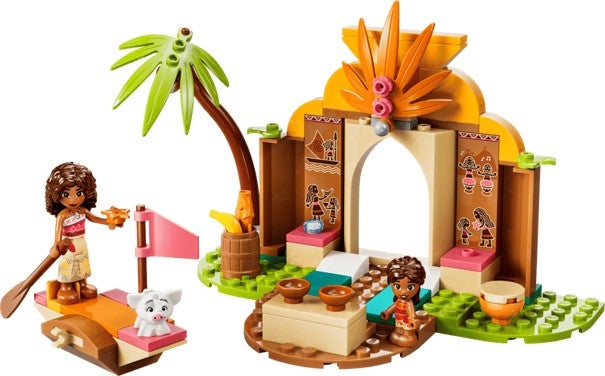 Lego Landsbyhus og båt 43282