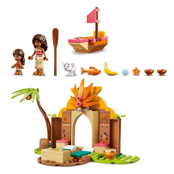 Lego Landsbyhus og båt 43282