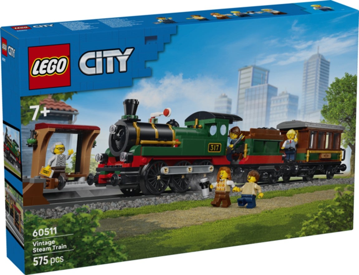 Lego Gammeldags damptog 60511