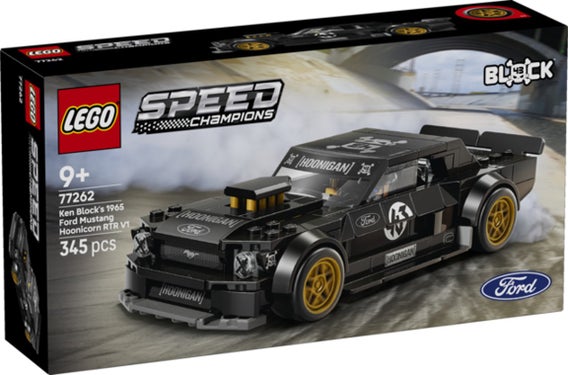 Lego Ken Block med '65 Ford Mustang Hoonicorn V1 77262