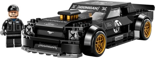 Lego Ken Block med '65 Ford Mustang Hoonicorn V1 77262