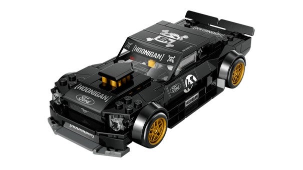Lego Ken Block med '65 Ford Mustang Hoonicorn V1 77262